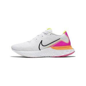 nike neon pink running shoes
